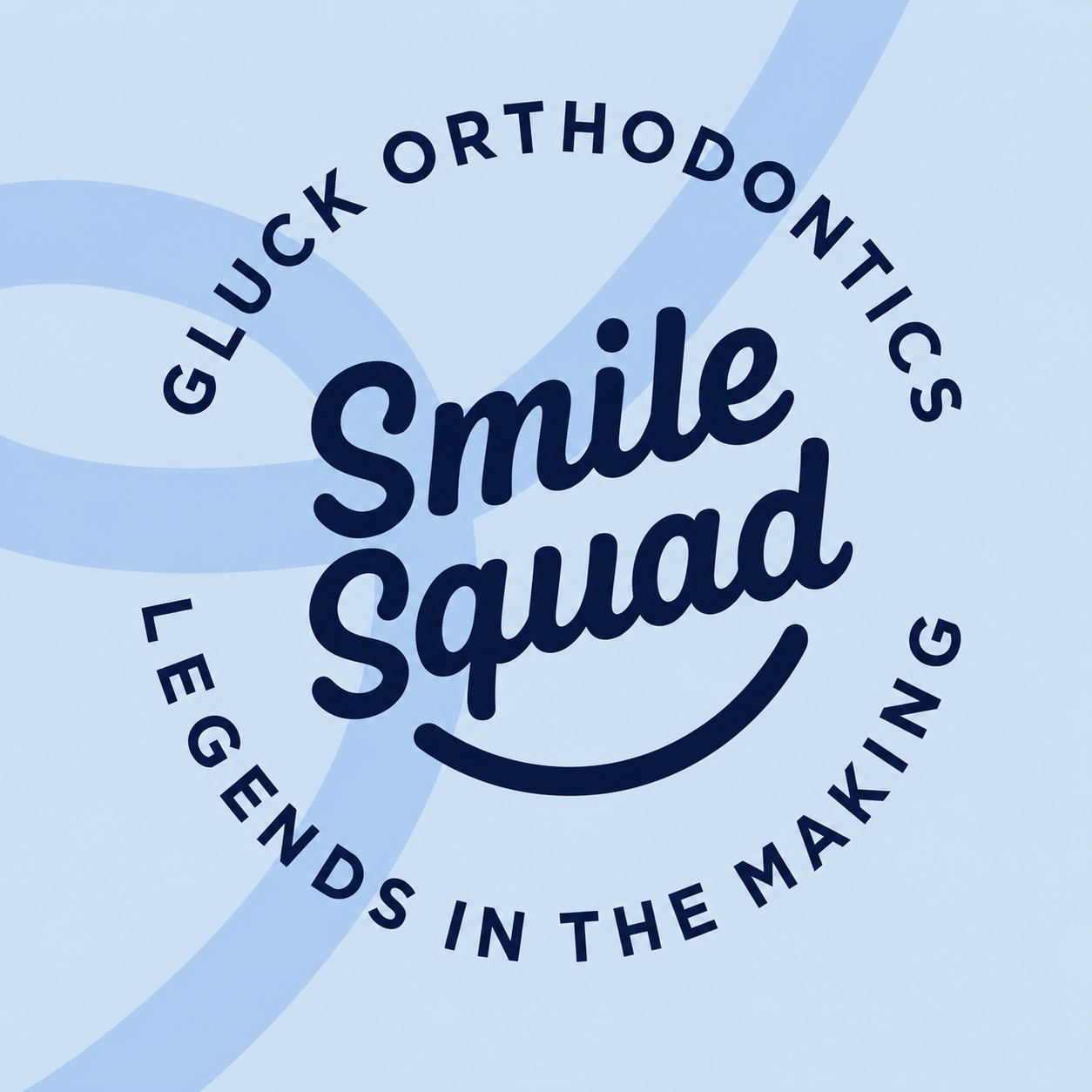Gluck Orthodontics Smile Squad logo