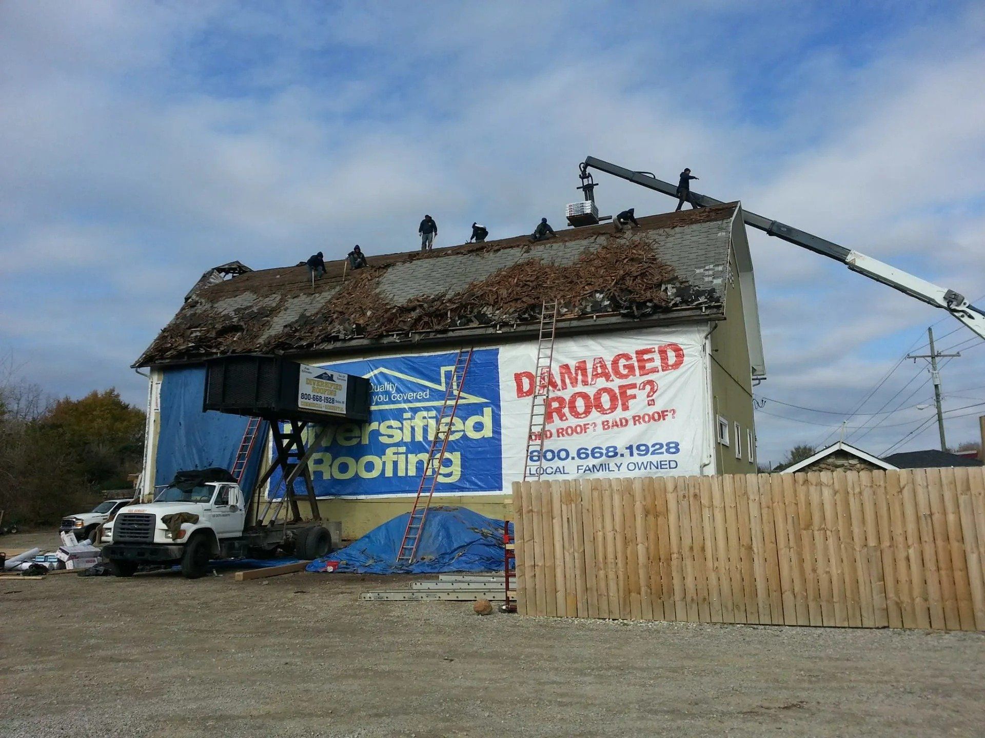 Roof Repair – Saline, MI – Diversified Roofing