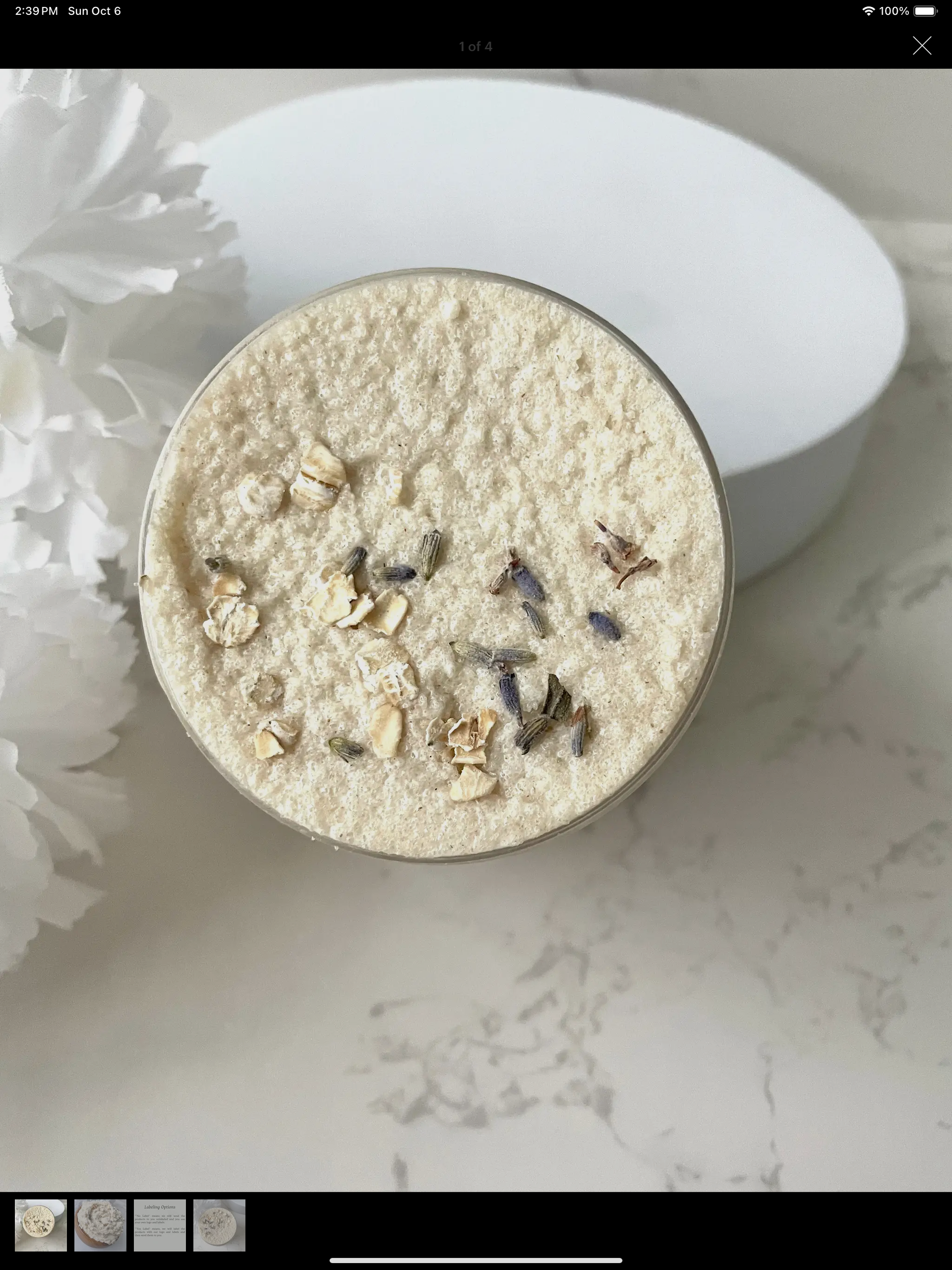 Oat and Manuka Honey Sugar Scrub