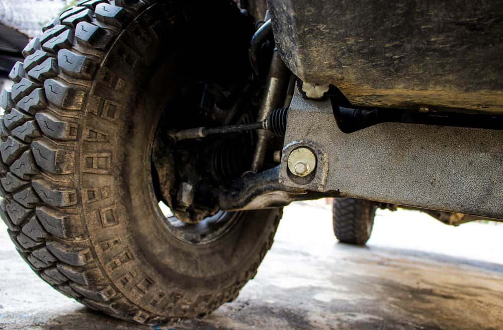 A Close Up of a Tire on a Car — FNQ Filters & Parts In Mareeba, QLD