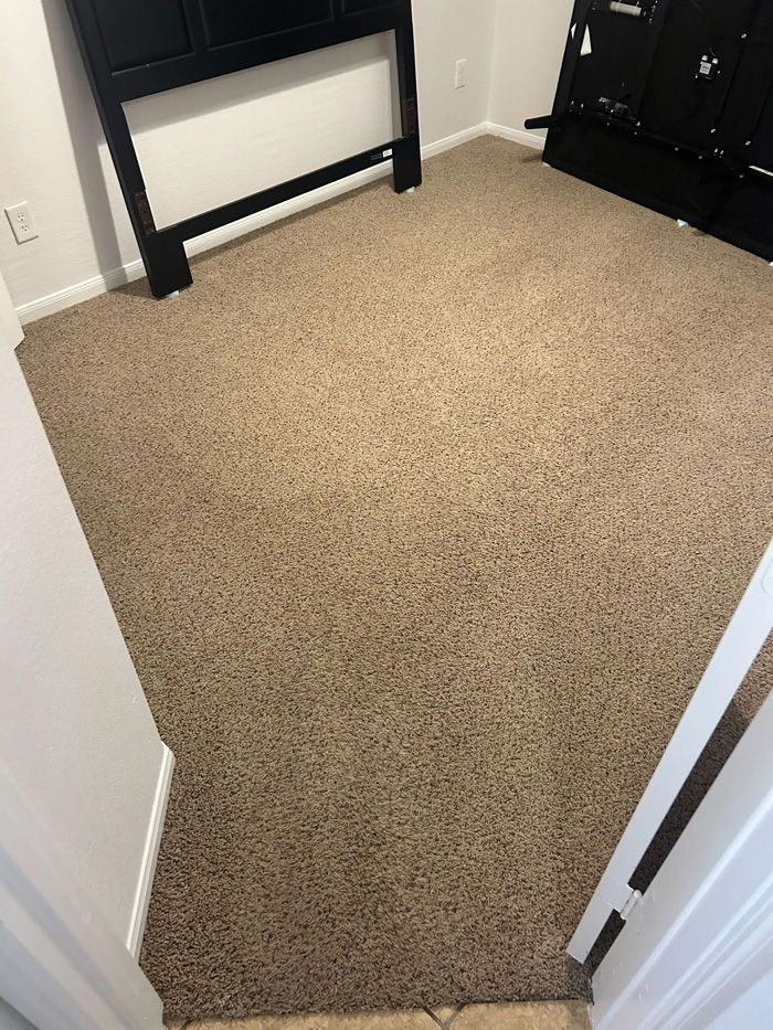 Glass Table and Carpet
