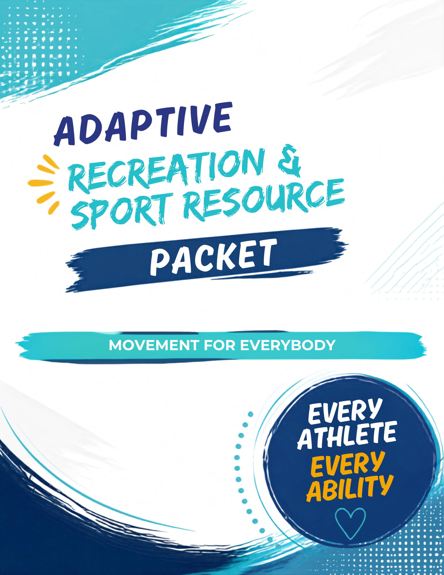Flyer: Adaptive Recreation & Sport Resource Packet