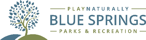 Johnson County Park & Recreation District logo: Colorful abstract design with a sunflower, river, and text.