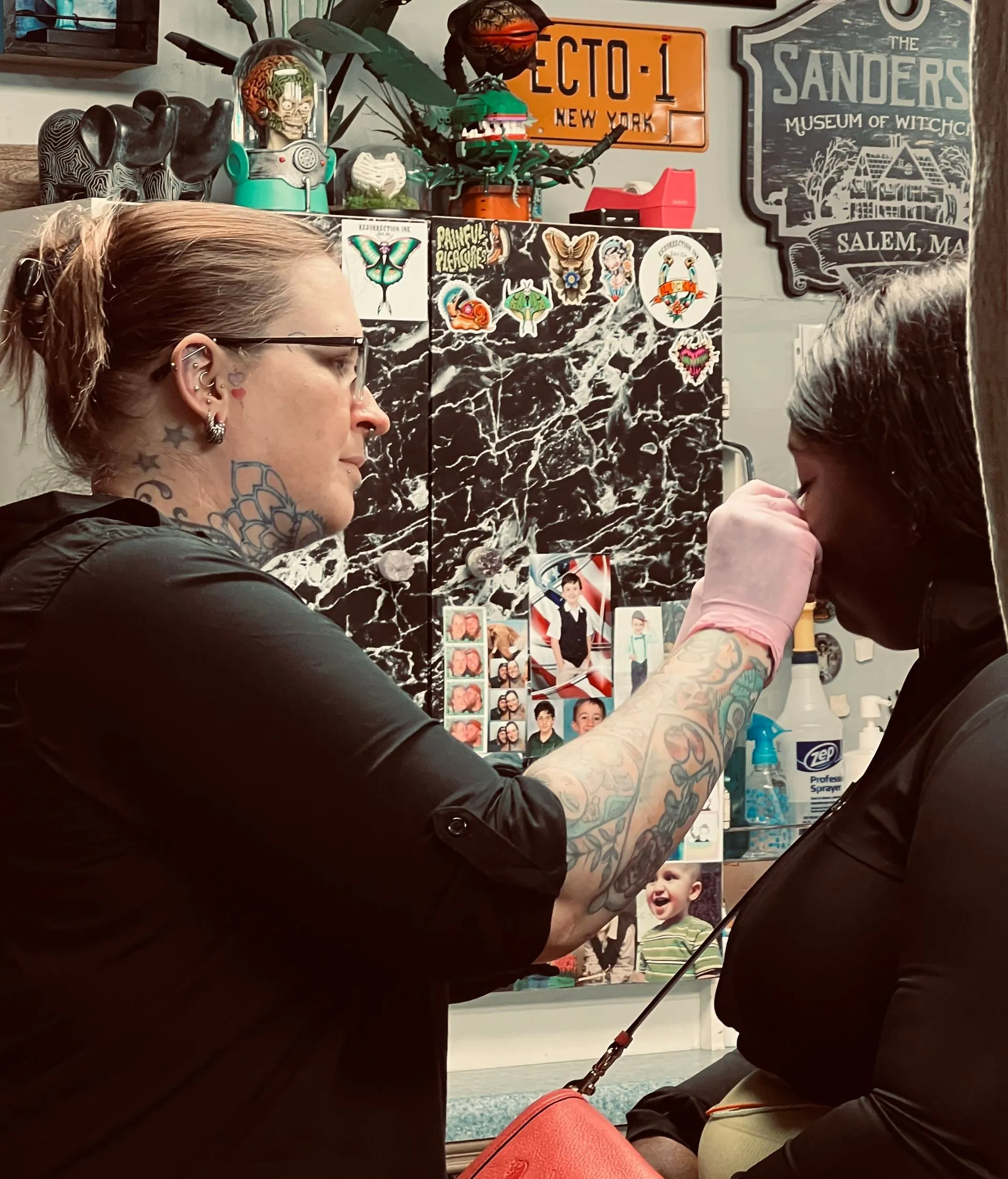 Ashton, Body Piercer at Resurrection Ink