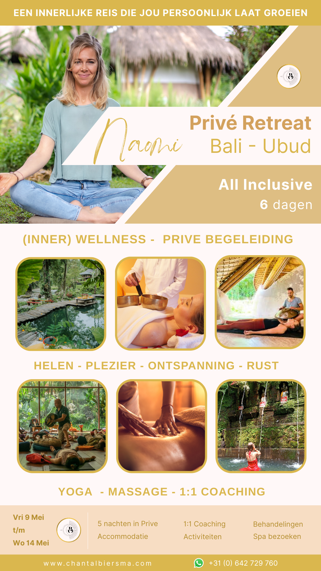 Prive Retreat op Bali - Chantal Biersma