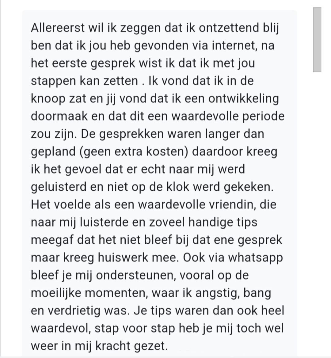 Review Chantal Biersma Coaching en Retreats