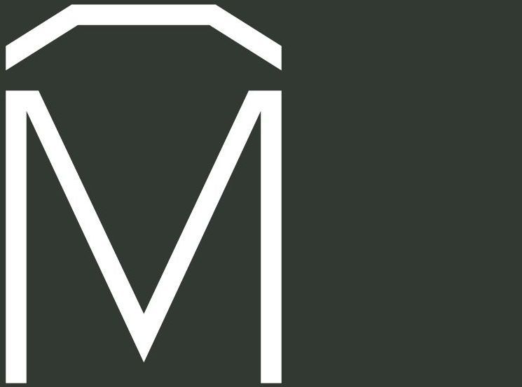 Logo großes M in weiß auf grünem Grund