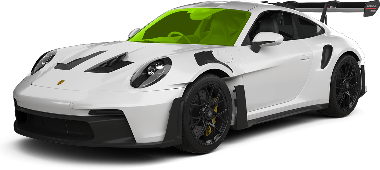 Porsche 911 GT3 RS - XPEL Windshield Protection Film