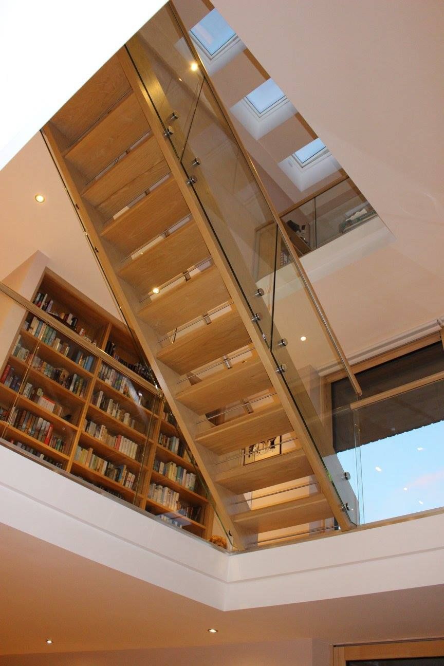 Open Tread Staircase in UK Home