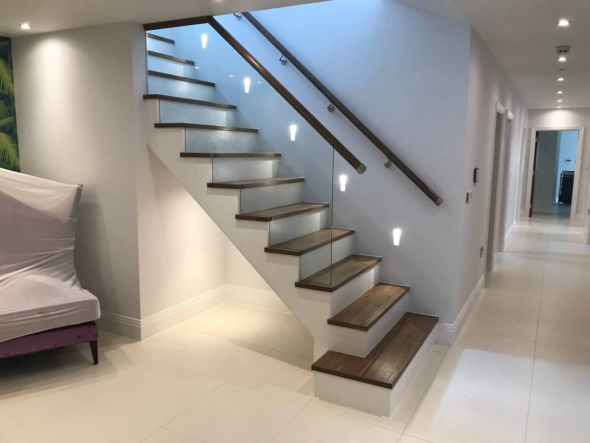 Glass Balustrade Staircase - Bespoke Staircases - Central Joinery Group