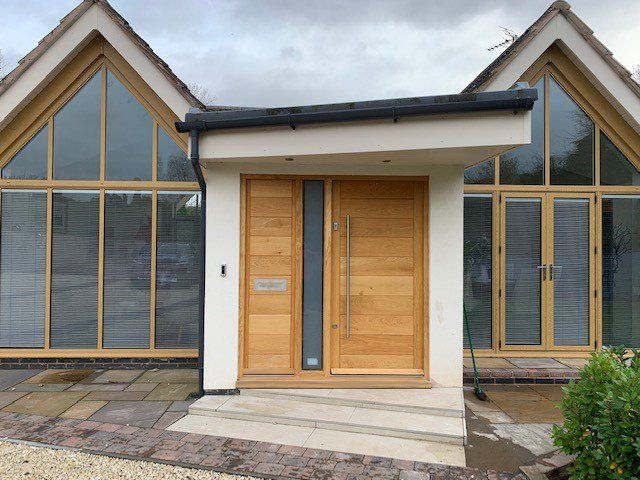 Oak Boarded Exterior Door - Bespoke Doors - Central Joinery Group