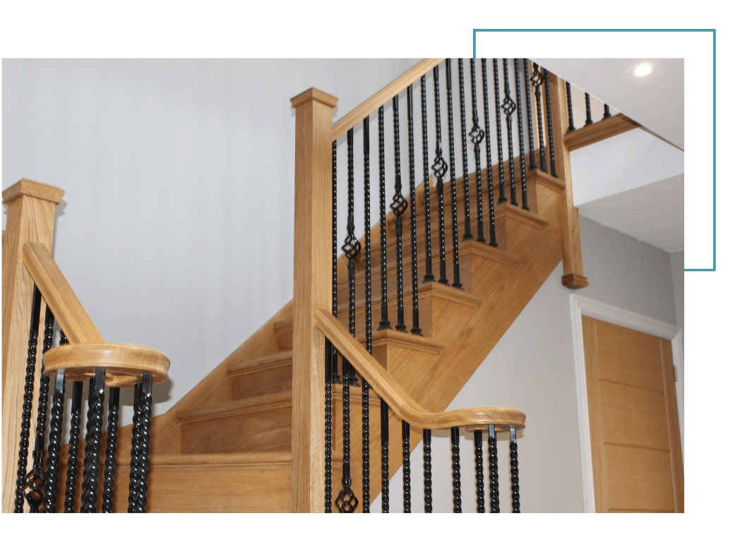 Cut String Staircase - Central Joinery Group