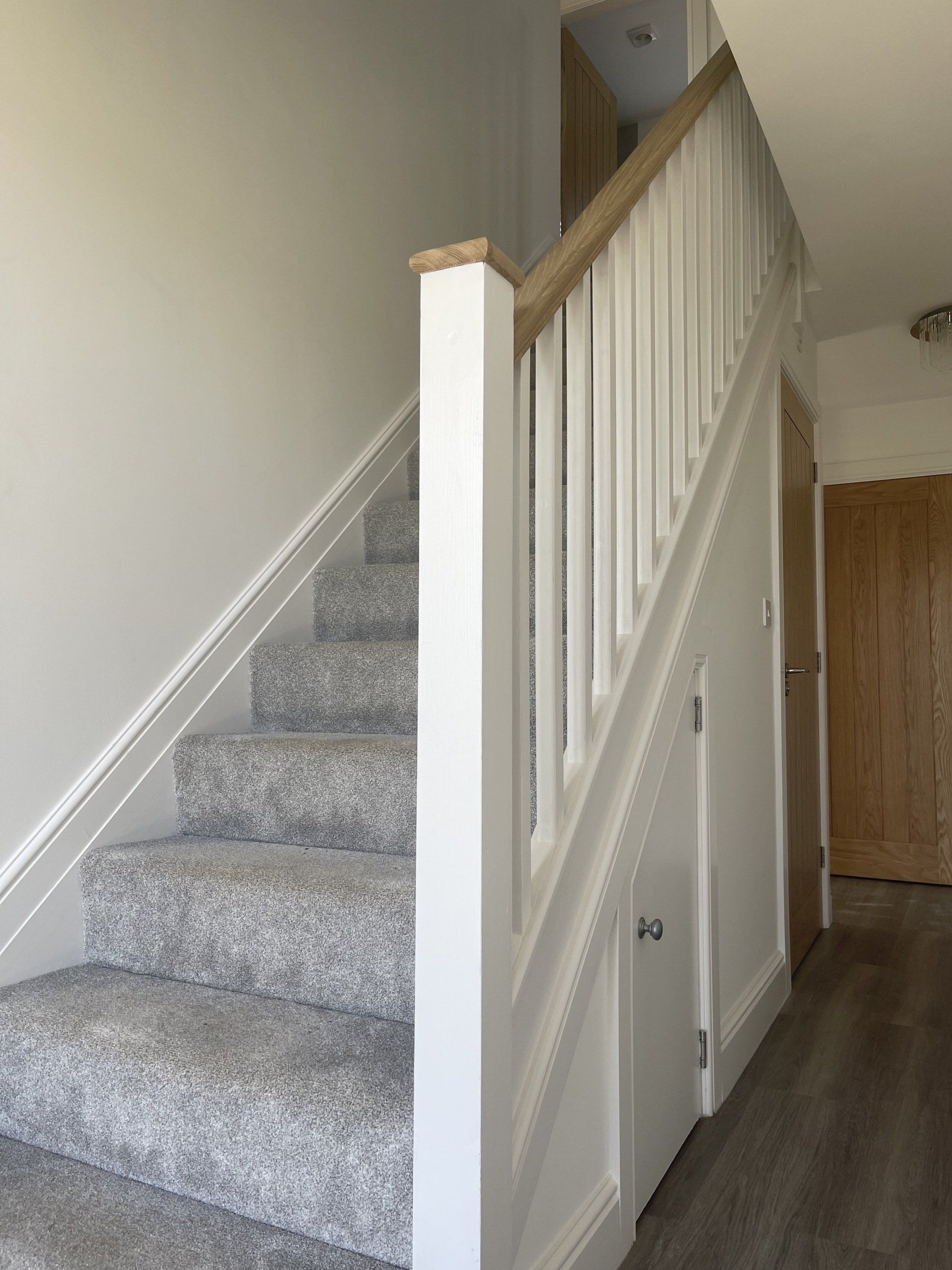 Traditional Painted Wood Staircase - Bespoke Staircases - Central Joinery Group