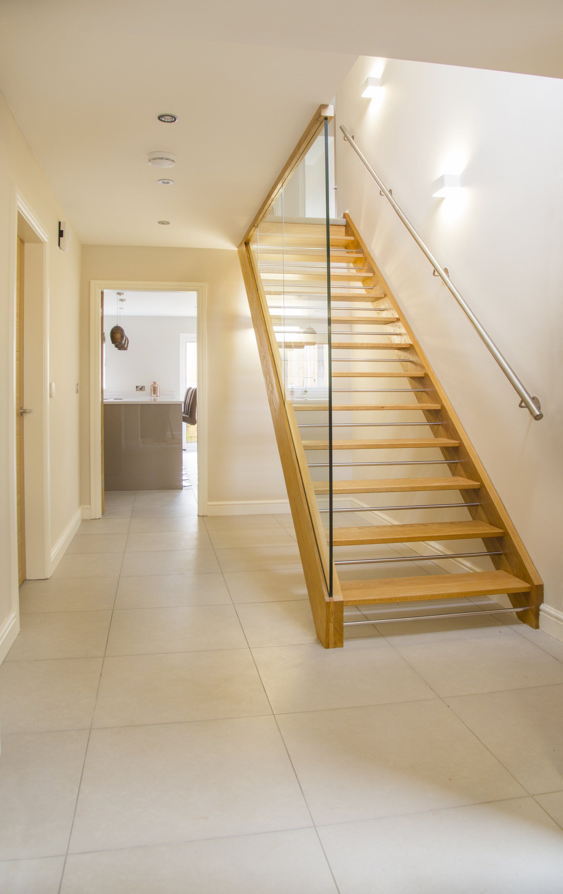 Open Tread Glass Staircase - Bespoke Staircases - Central Joinery Group