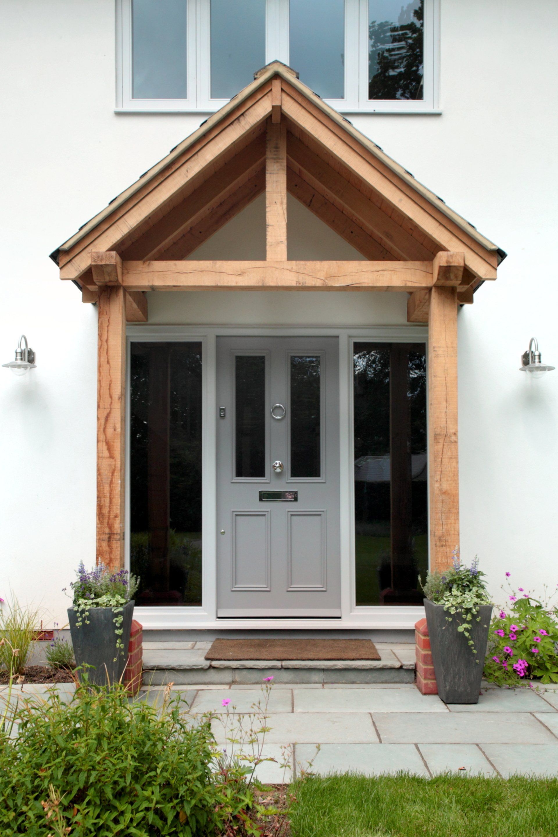 Painted Exterior Panel Door - Bespoke Doors - Central Joinery Group