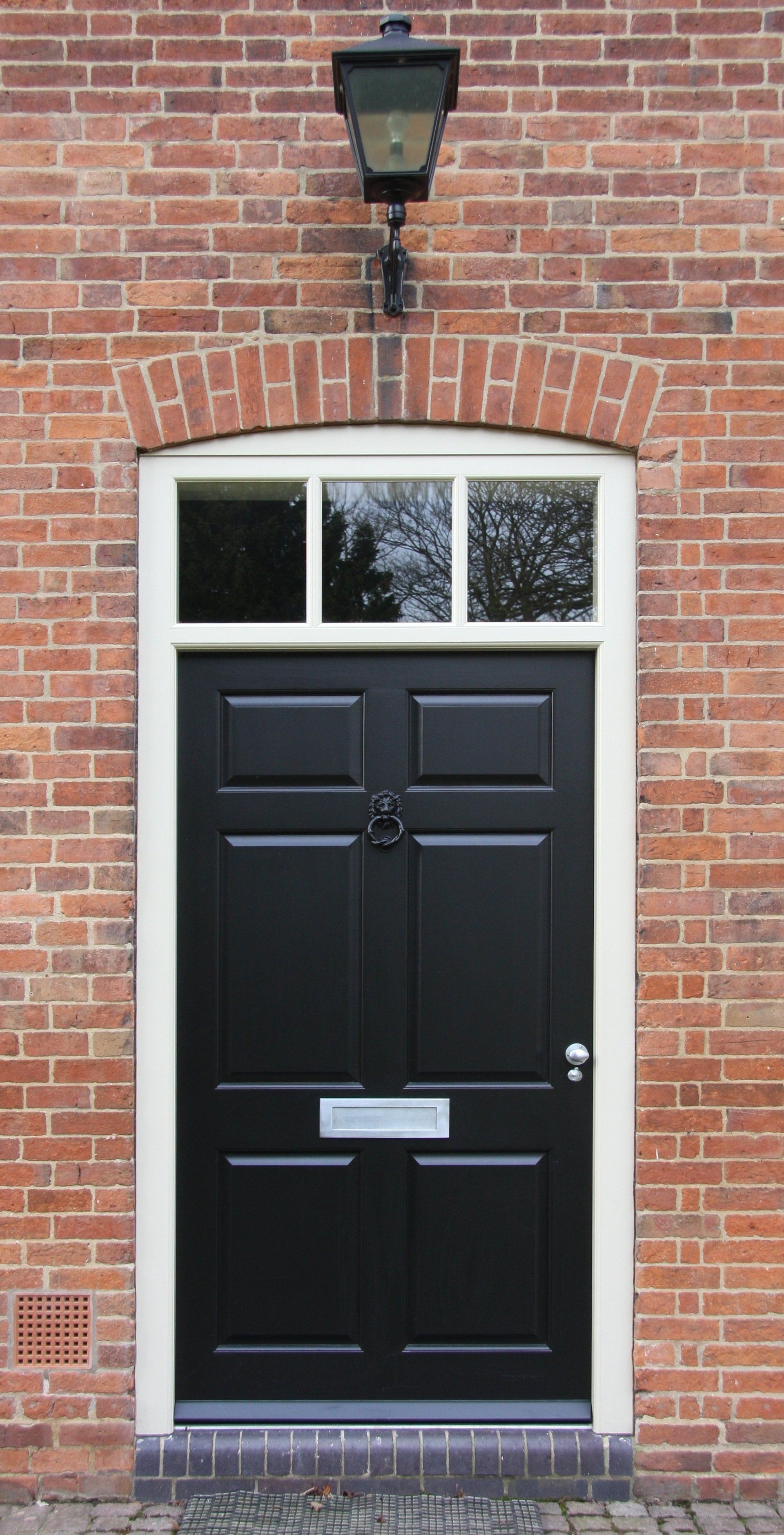 Painted Panel Exterior Door - Bespoke Doors - Central Joinery Group
