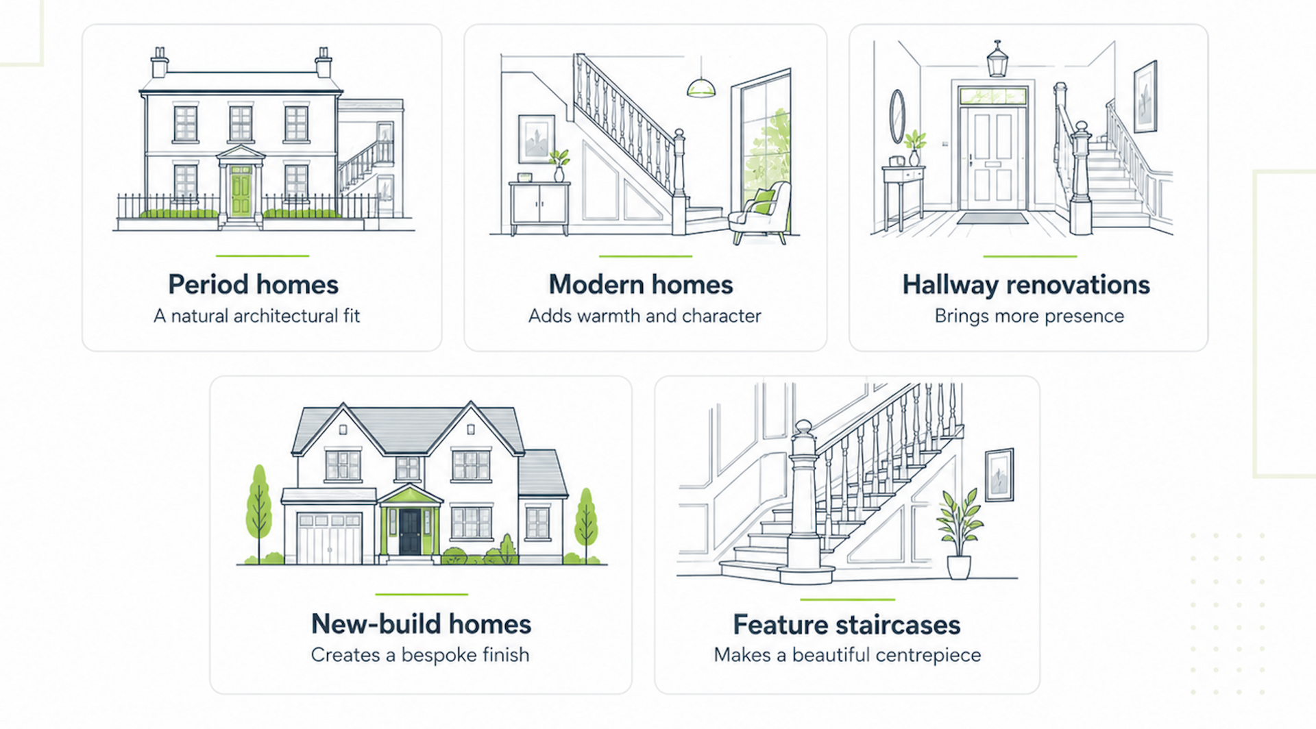 Best types of homes for traditional staircases