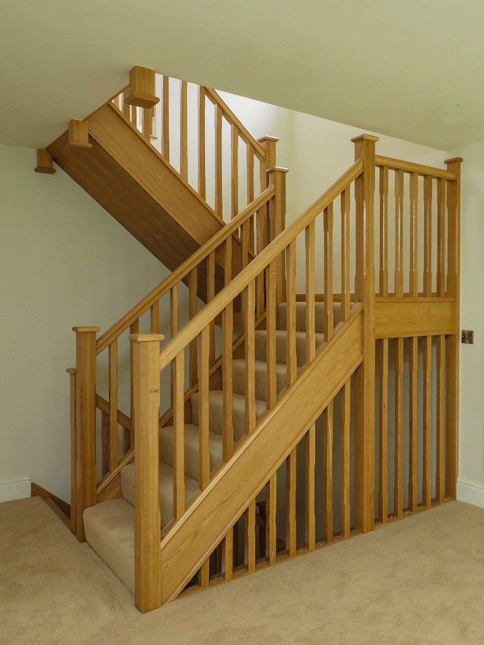 Traditional Oak Staircase - Bespoke Staircases - Central Joinery Group