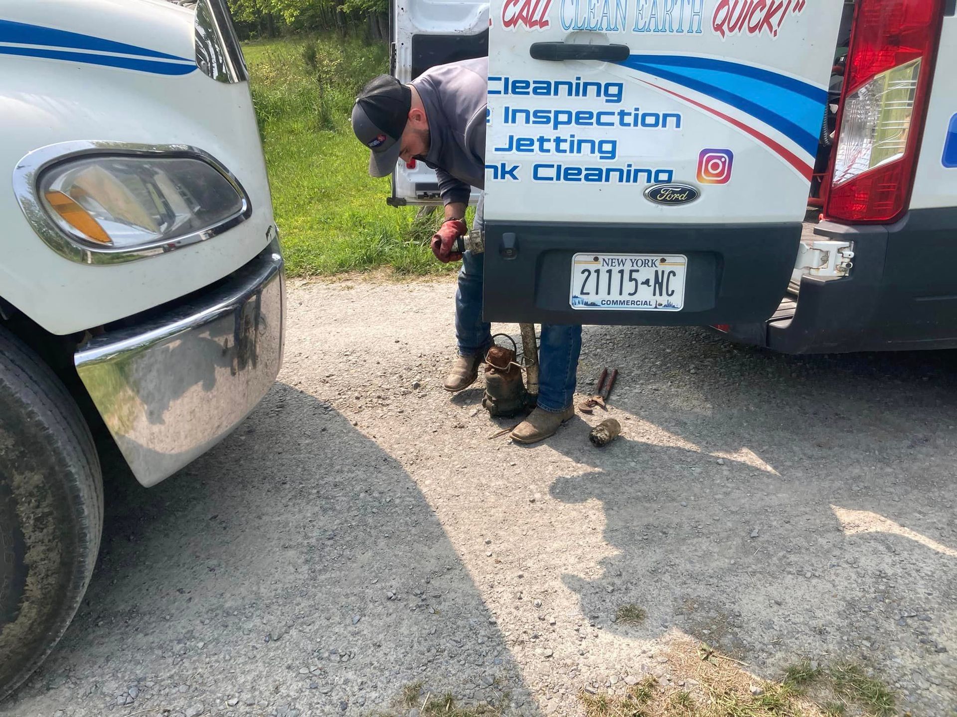 Clean Earth Septic Service About Us Family Owned & Operated in Van