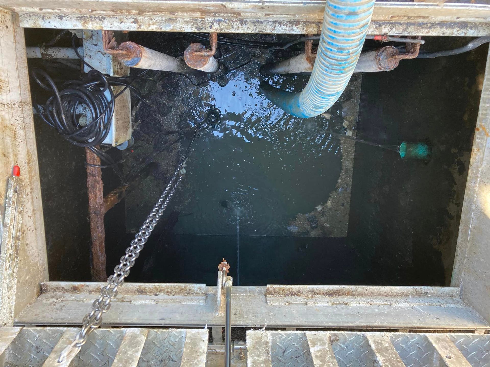 Cleaning Out Storm Water Basins in Finger Lakes NY