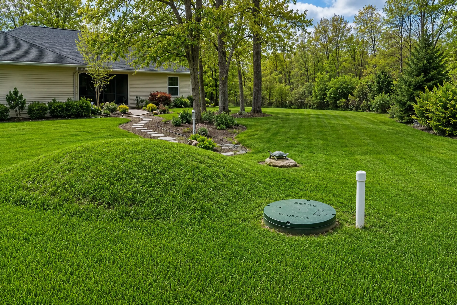 backyard septic system, tips for septic odor 