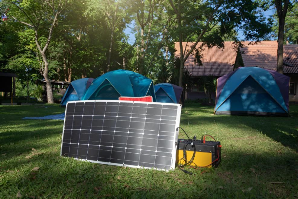 Off-grid Battery and Solar Panel — Robbie McDonald Electrical in Golden Beach, QLD