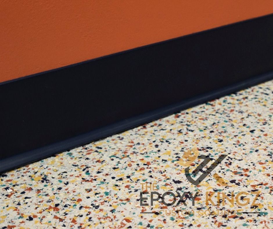 Durable commercial epoxy flooring with smooth finish