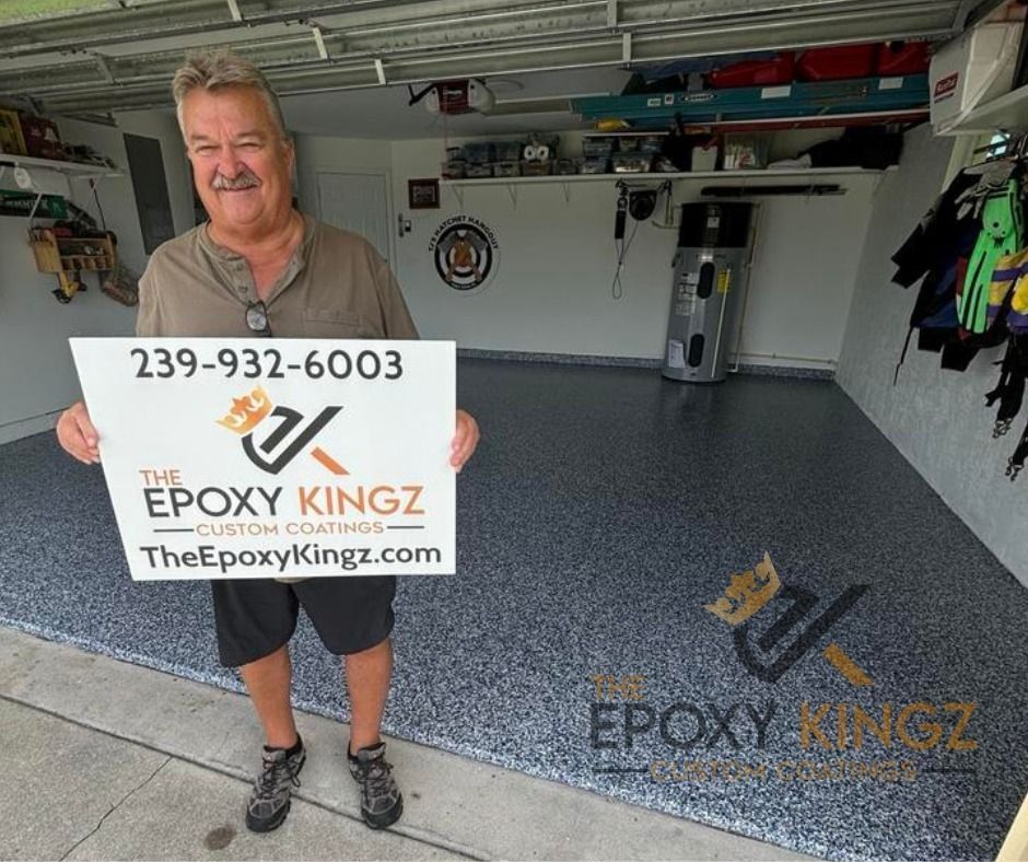 Modern epoxy flooring showcasing its durability and shine