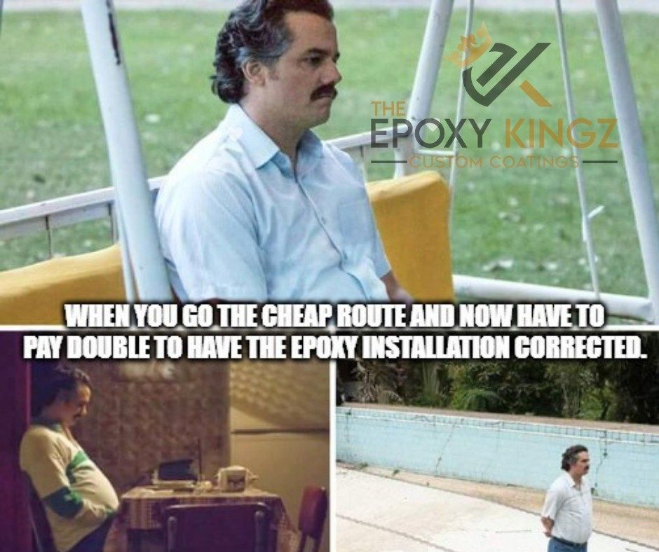 The importance of working with Epoxy kingz to install Epoxy Floors correctly. 