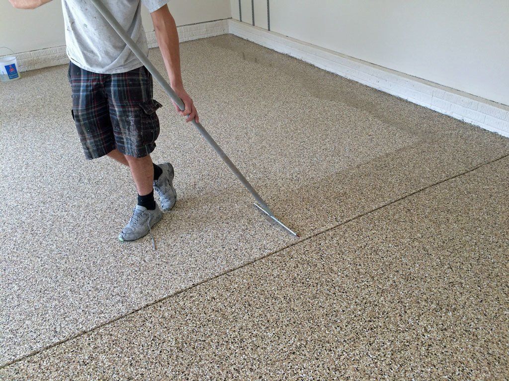 Garage Floor Cleaning