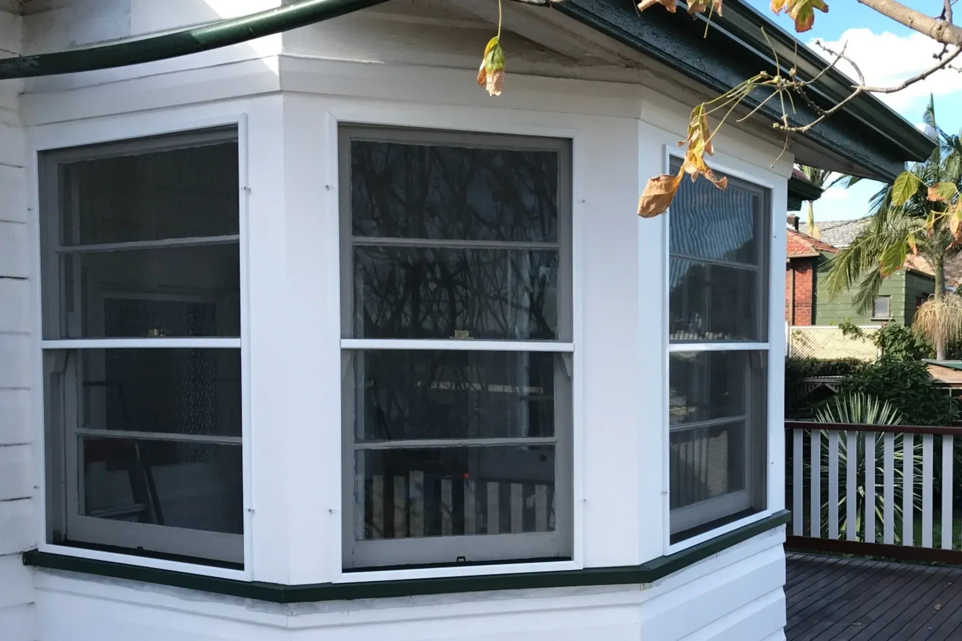 Window Screens BC doing the roundouts on 4 double-hung windows