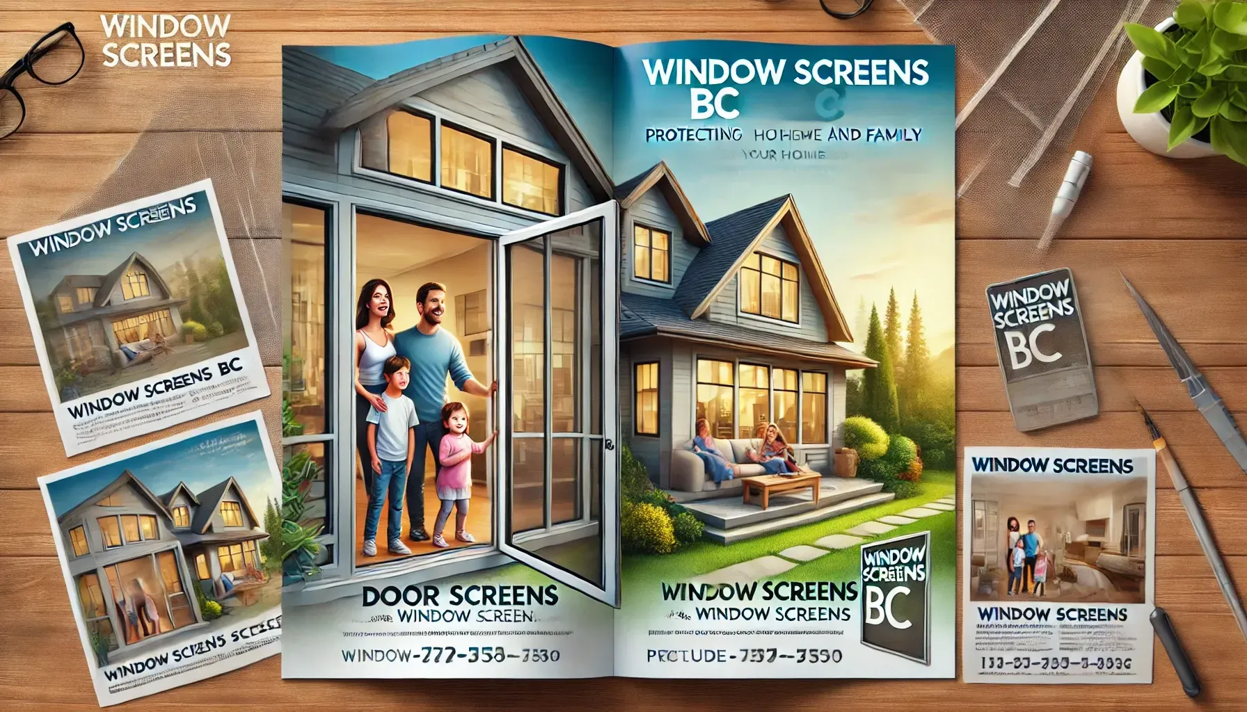 Window Screen Pamphlet About Our Door Screen Deal