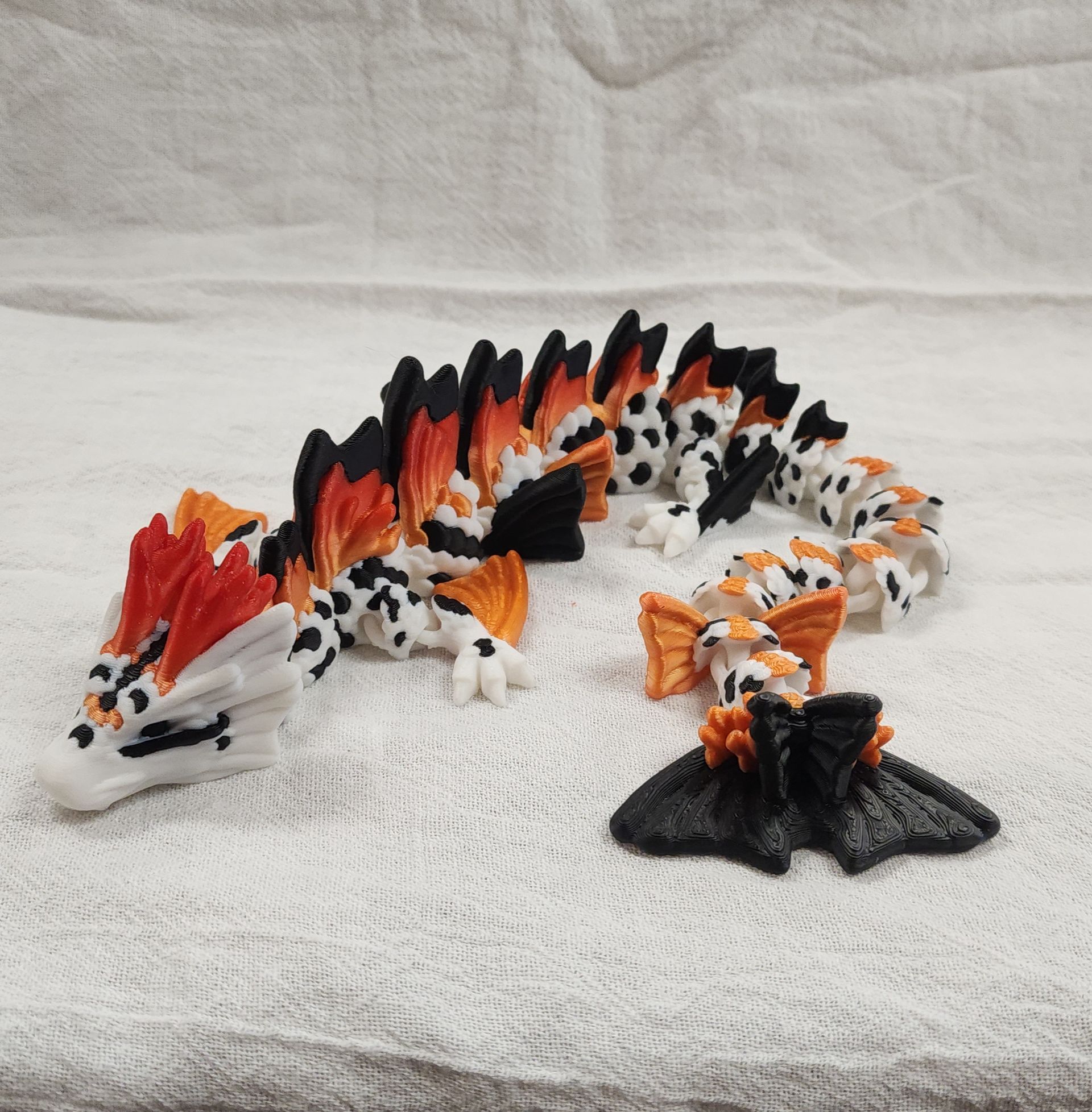 Koi fish Dragon