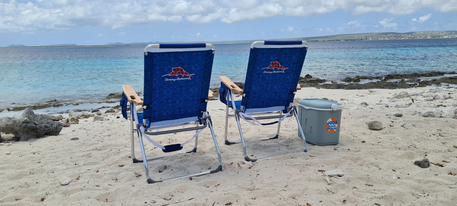 A rental company for beach chairs, coolers and BBQ's.