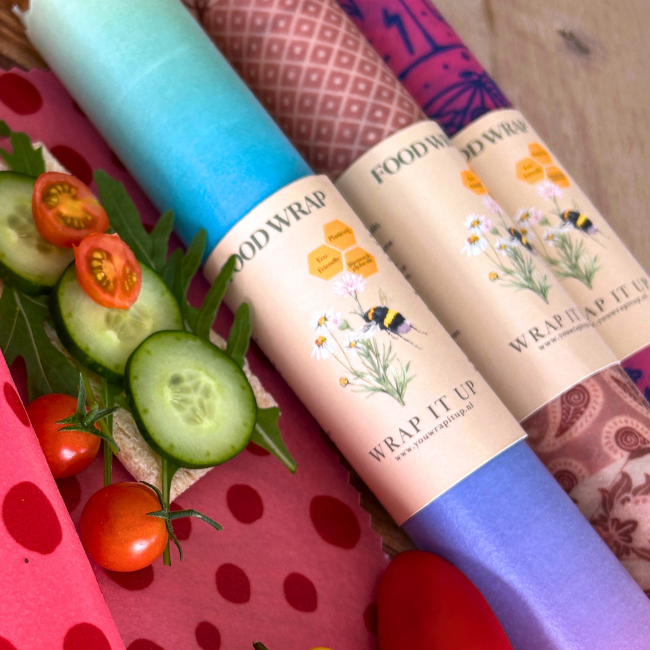 Foodwrap Happy Rainbow 33x33cm