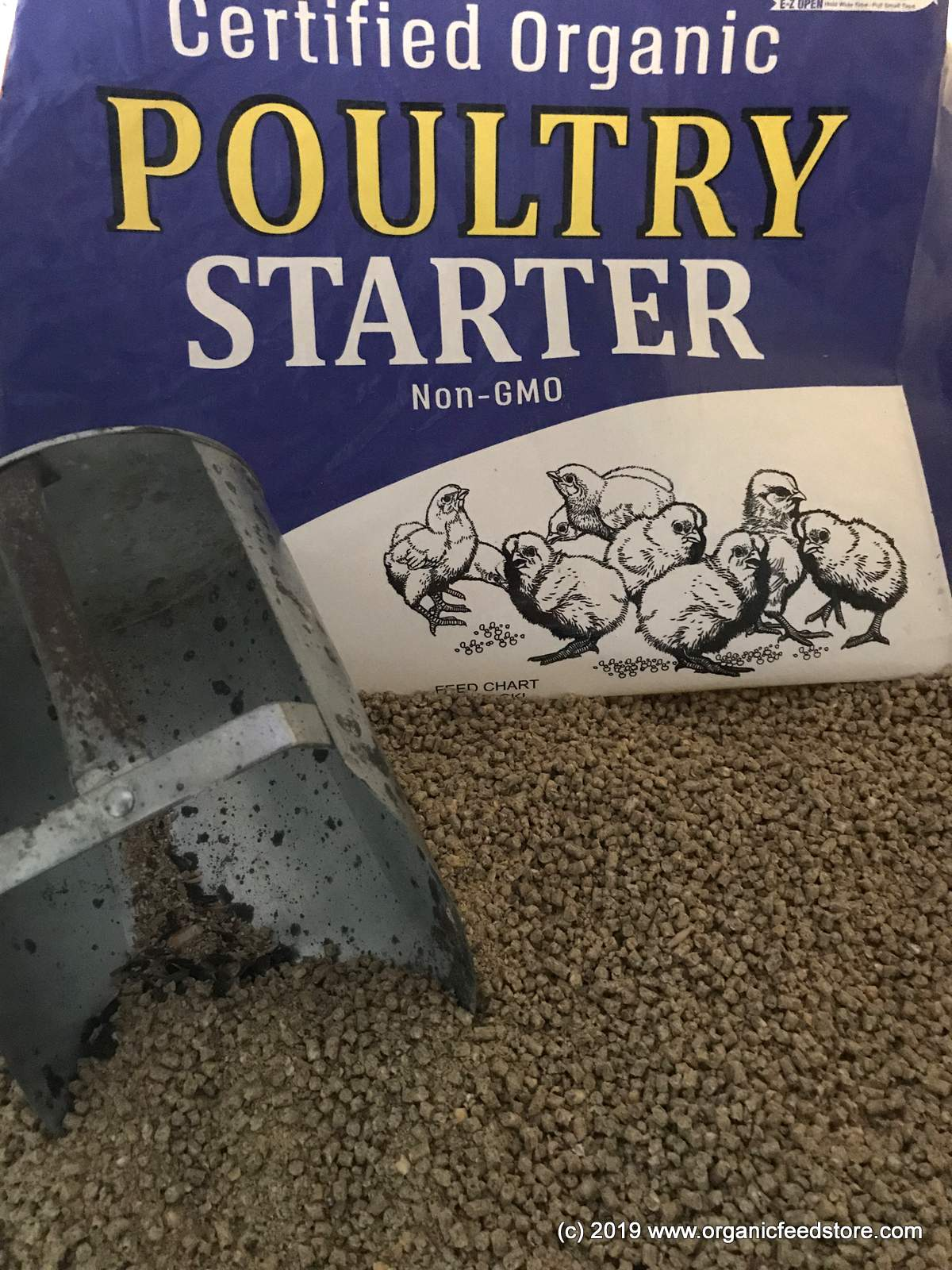 20 percent organic chick starter