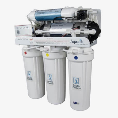 photo of reverse osmosis water filtration system