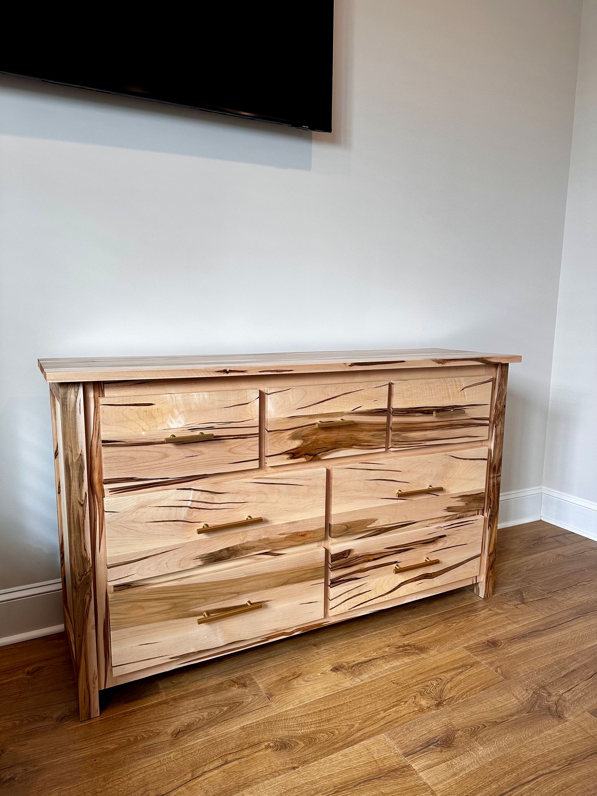 Custom Ambrosia Maple Dresser 