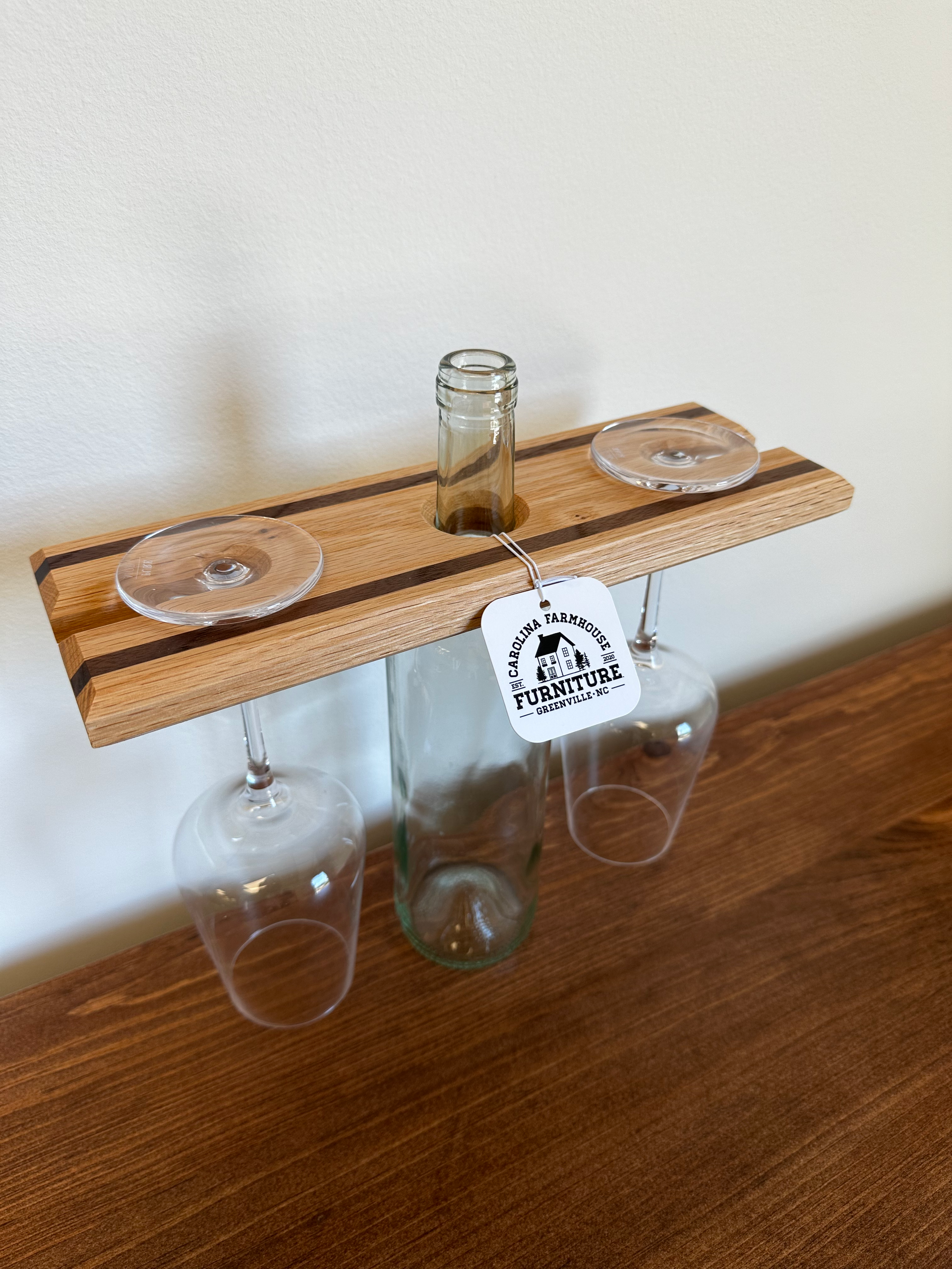 Wooden Wine Caddy