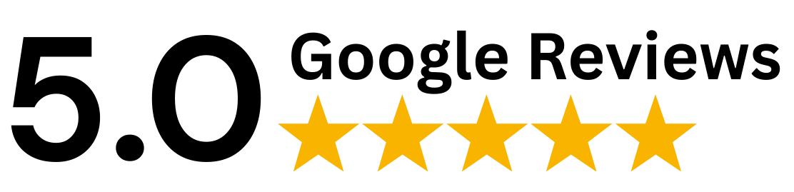 5 star Google Reviews