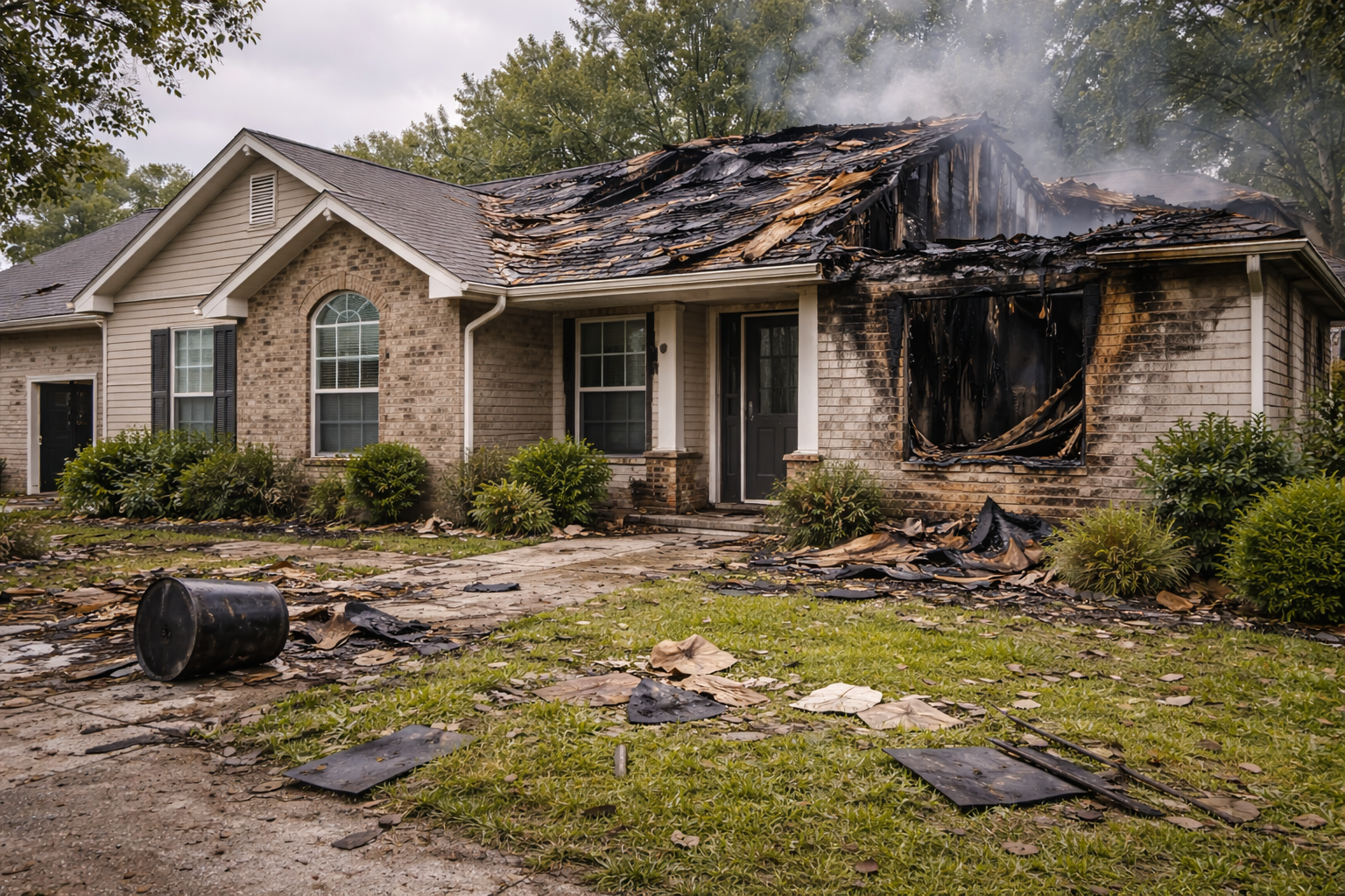 fire damage
