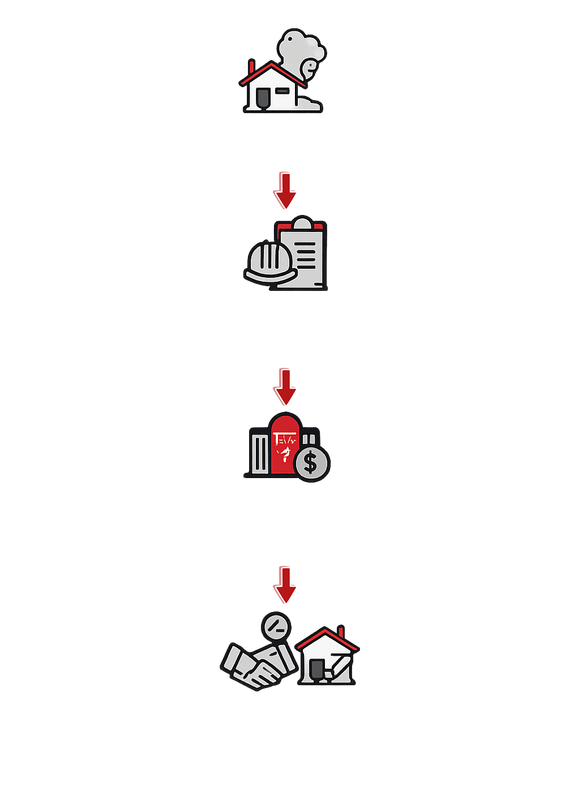 Assistance with water damage insurance claims