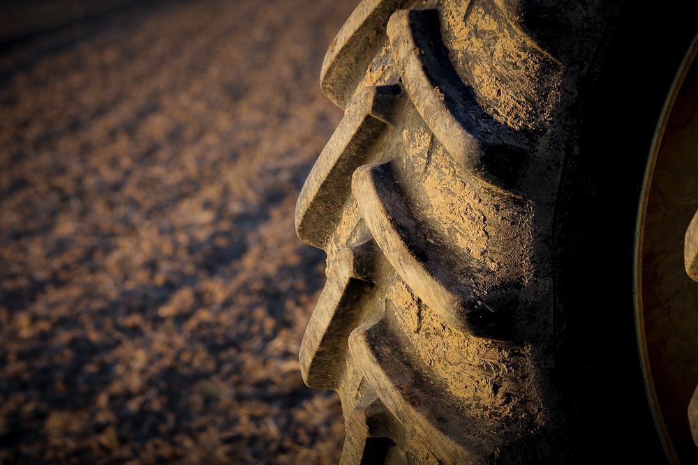 Tractor Tyre Close Up — Tyre Service In Moranbah, QLD