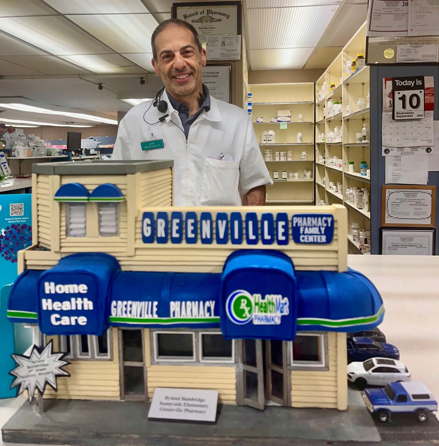 Rob Rehal, Pharmacist / Owner, Greenville Pharmacy