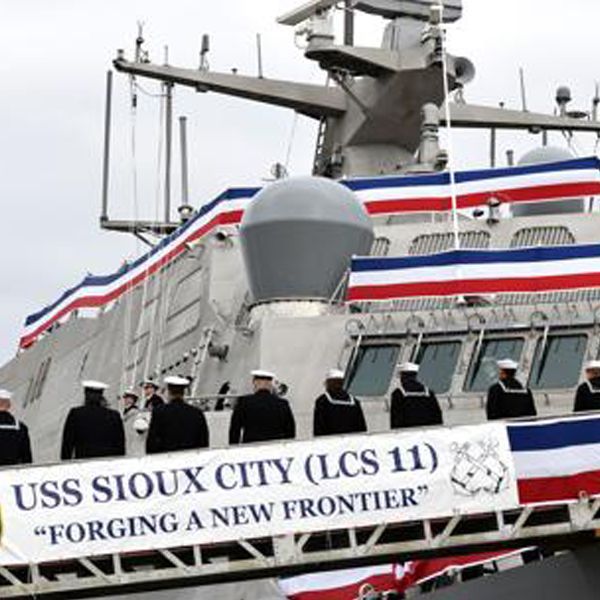 Was proud to serve as Co-Chair
for the USS Sioux City Commissioning Committee (2018).