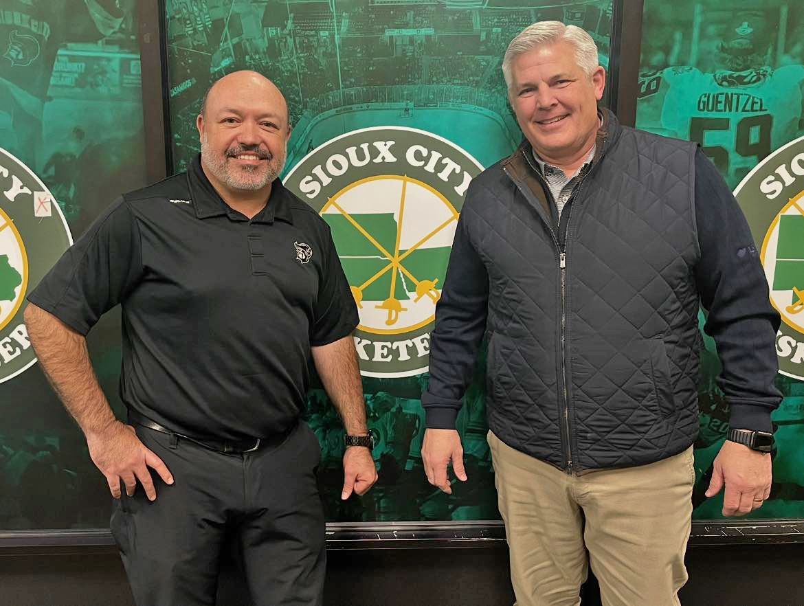 Travis Morgan, CEO, Sioux City Musketeers