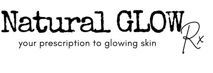 A logo for natural glow your prescription to glowing skin