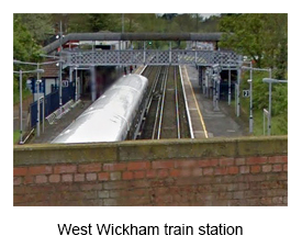 West Wickham train station