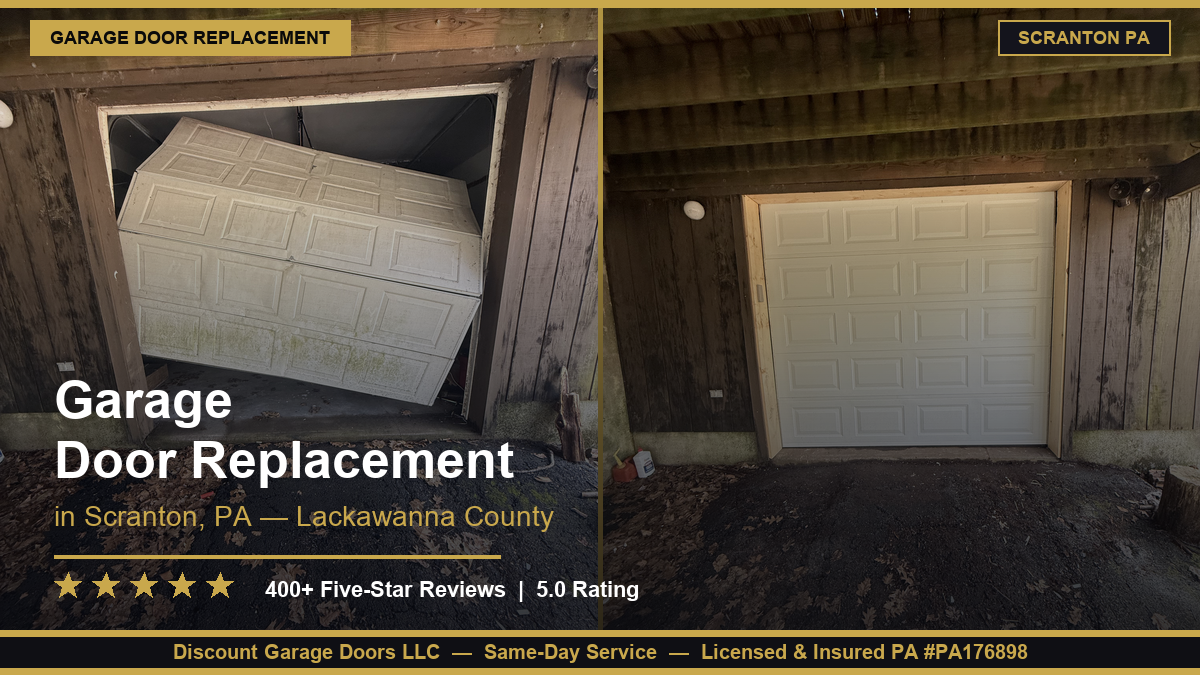 Garage Door Replacement — Scranton, PA