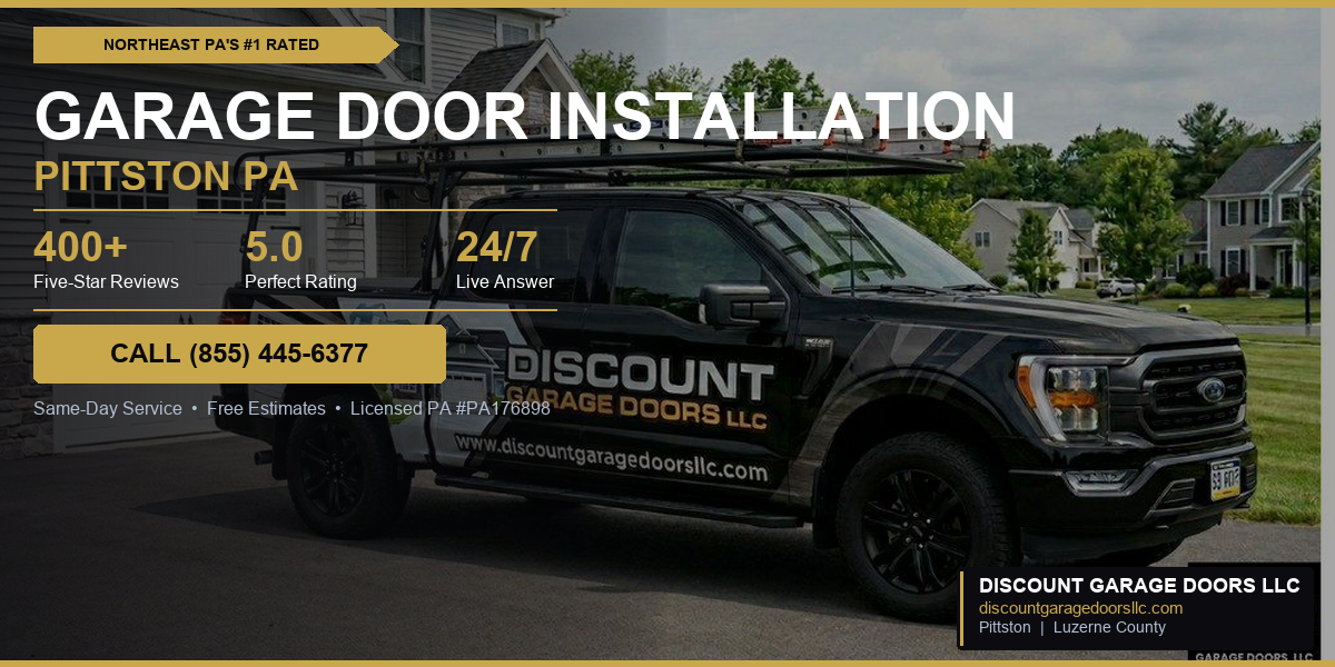 Garage Door Installation Services We Provide in Pittston, PA